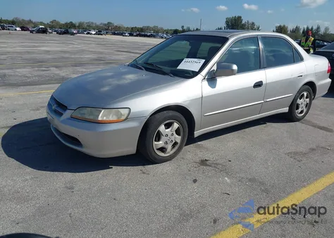 1999 Honda Accord Ex из США, поврежденный, VIN JHMCG5650XC024394